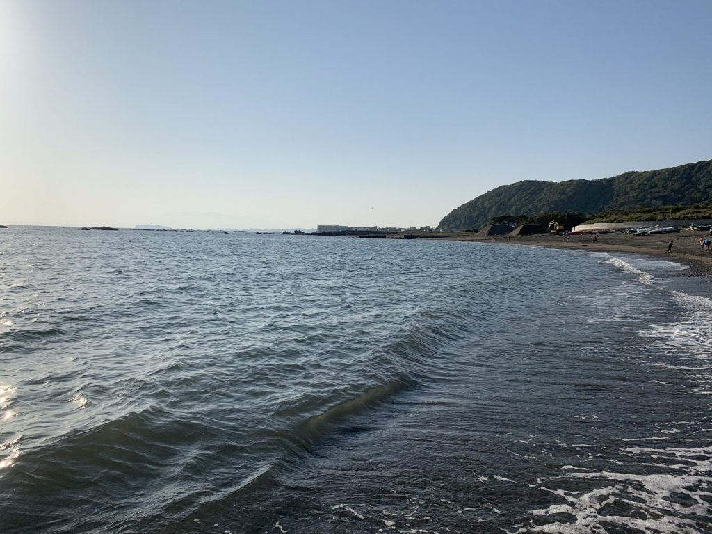 葉山の海