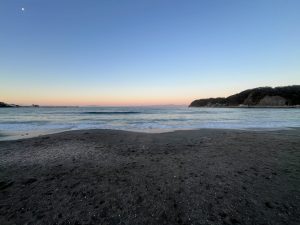 キレイな空気！キレイな海！そして、織田さん。