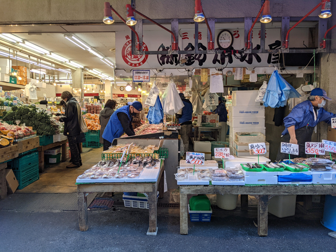 大船の商店街