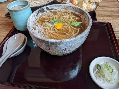 お蕎麦　結