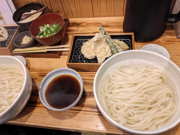 井上商店のかしわ天定食