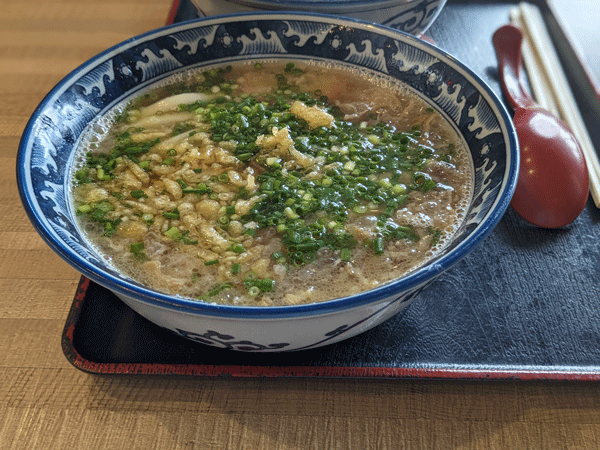 かすうどん