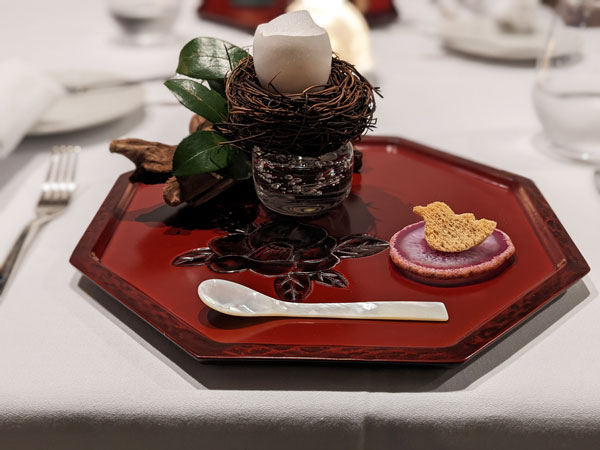 北鎌倉のフレンチレストラン「ラ・ヴァレドール」のランチコース