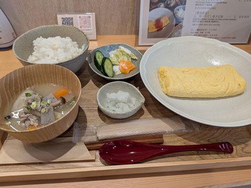 だし巻玉子定食