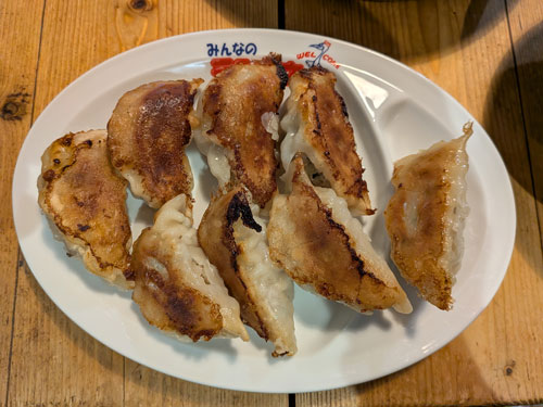 スタミナ苑の餃子