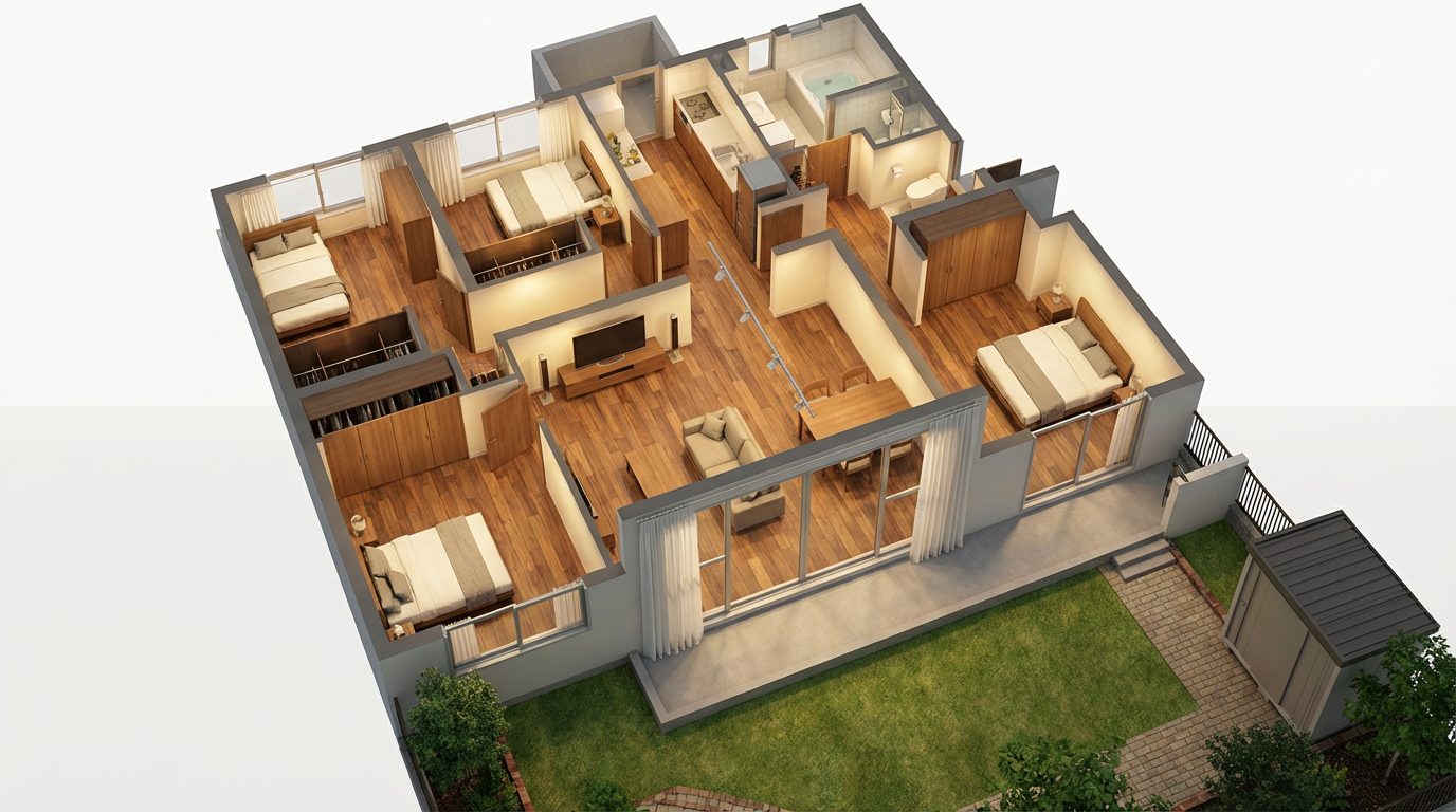 ただの間取図が⋯