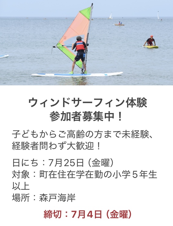 ウィンドサーフィン