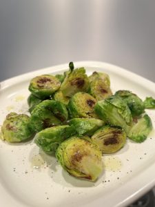 芽キャベツでハッピーご飯