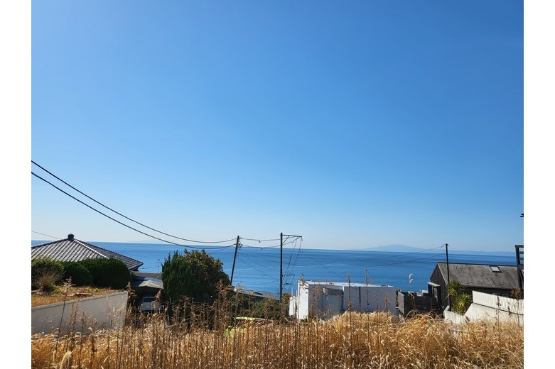 秋谷の海見えはみんなの憧れ【秋谷・土地】