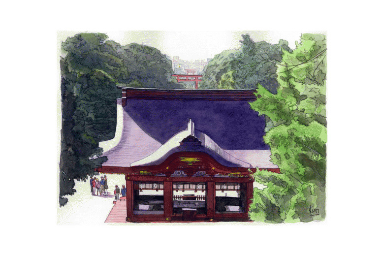 〈価格変更〉わが家の庭は八幡様【マンション】