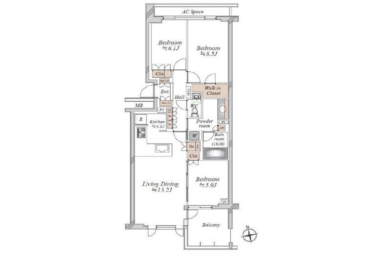 apartment 小坪5-17-3