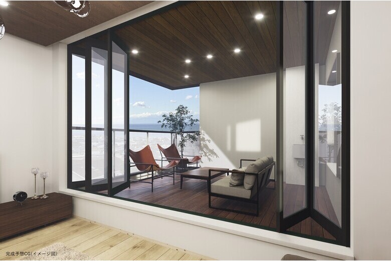 〈完成予定VR公開〉まるで七里の天守閣【新築戸建】