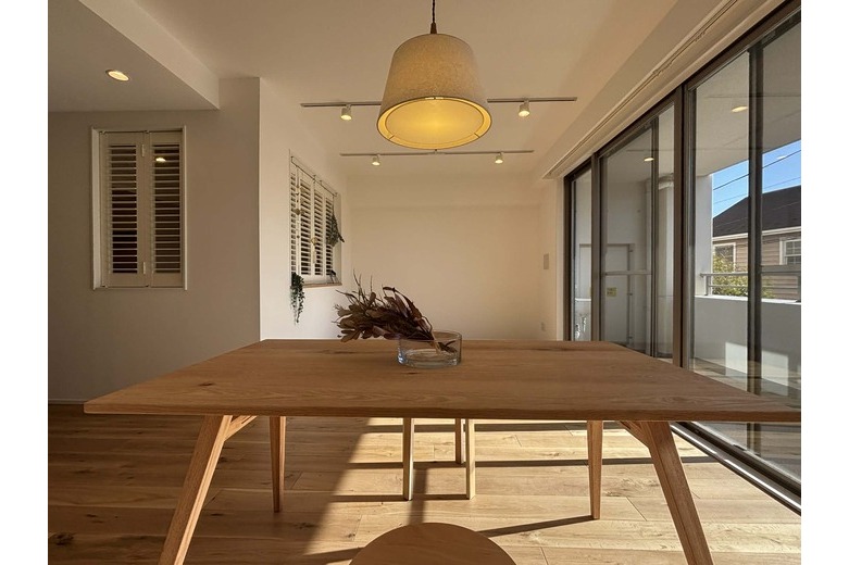 天然木のぬくもりに癒される【マンション】