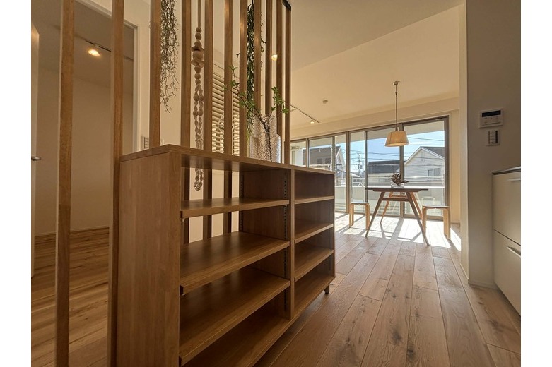 天然木のぬくもりに癒される【マンション】