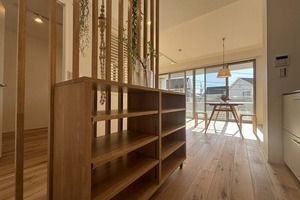 天然木のぬくもりに癒される【マンション】