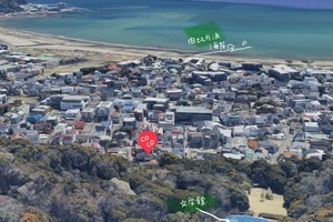 文学館のすぐ近く　【約60坪：土地】