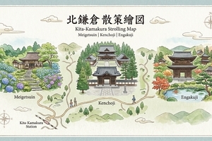 駅近で四季を感じる北鎌倉【土地】