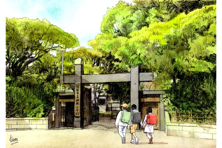 御成町の風景しぼらせてください【マンション】
