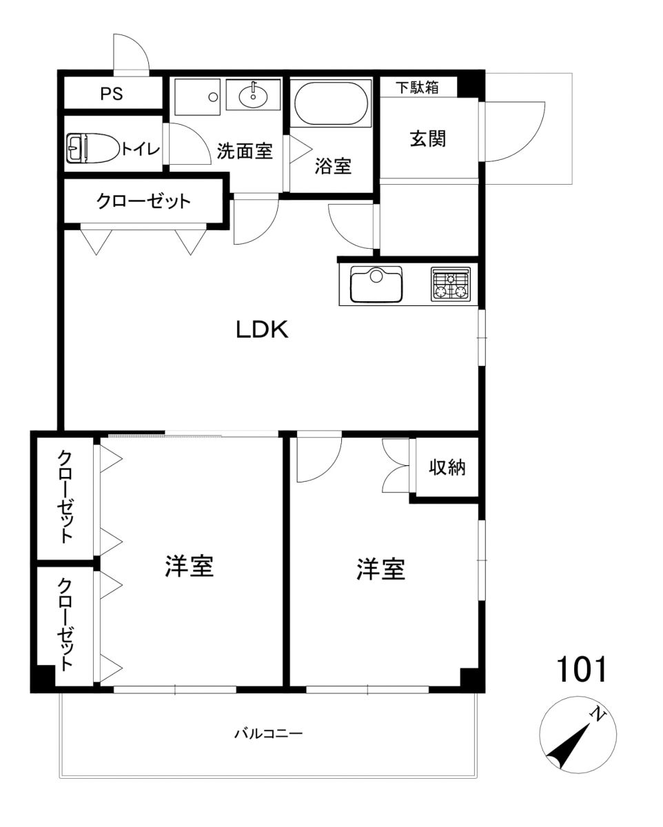 apartment 新宿1丁目