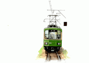 江ノ電といってもいろいろな種類の車両が走っており、それぞれに熱い眼差しのファンがいるのです。