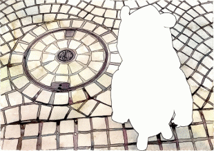 琉空（るく）君がお父さんと一緒にやって来たその場所は何処でしょう？これが当てられれば、相当の地域通です。