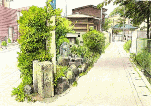 鎌倉には住宅街のちょっとした角地や道端などに庚申塔や石塔、祠などがあり、町は歴史の中に今も息づいていることをしみじみと感じるのです。