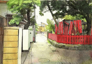 ごく普通の住宅地の中に数多くの祠や歴史的史跡があり、新と古が何の違和感もなく同居する、鎌倉はそんな町なのです。
