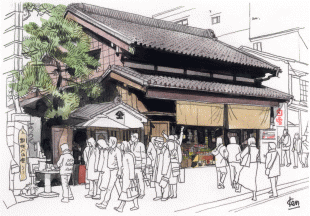 この街は 大型スーパーがない分 商店街が元気です