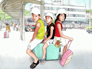 ３児の母のＫさん…わが家の家訓は「モノより思い出」、長い休みとなればできる限り旅行などに子供たちを連れ出すことにしているとのことです。