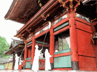年も押し迫り鶴岡八幡宮では「事始め」として、この時期に1年の厄やけがれを払い落とし境内の清め、新年の初詣に備えます。