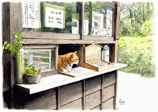 忙しいので 猫の手を借りています