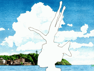 真夏の江ノ島には入道雲がよく似合う。