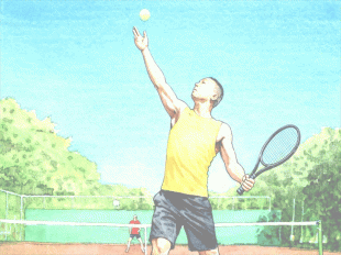 子供から大人まで、高齢になっても続けられる、それが「テニス」。