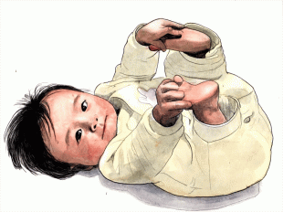 こんにちは赤ちゃん。この街で生まれた君は幸せ者だ！　　