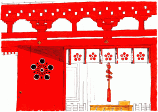 荏柄天神社は学問の神ですが、 スタッフ知子ちゃんにはどうしたことか縁結びの神がほほ笑んだようです。