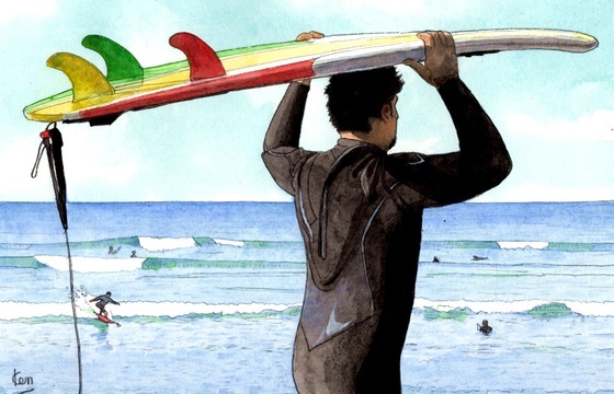 都内から、大好きな鎌倉の海へ